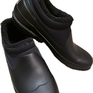 Womens Black Kensie All Weather Shoes Fleece Lined Size 8 Minimalist Workwear